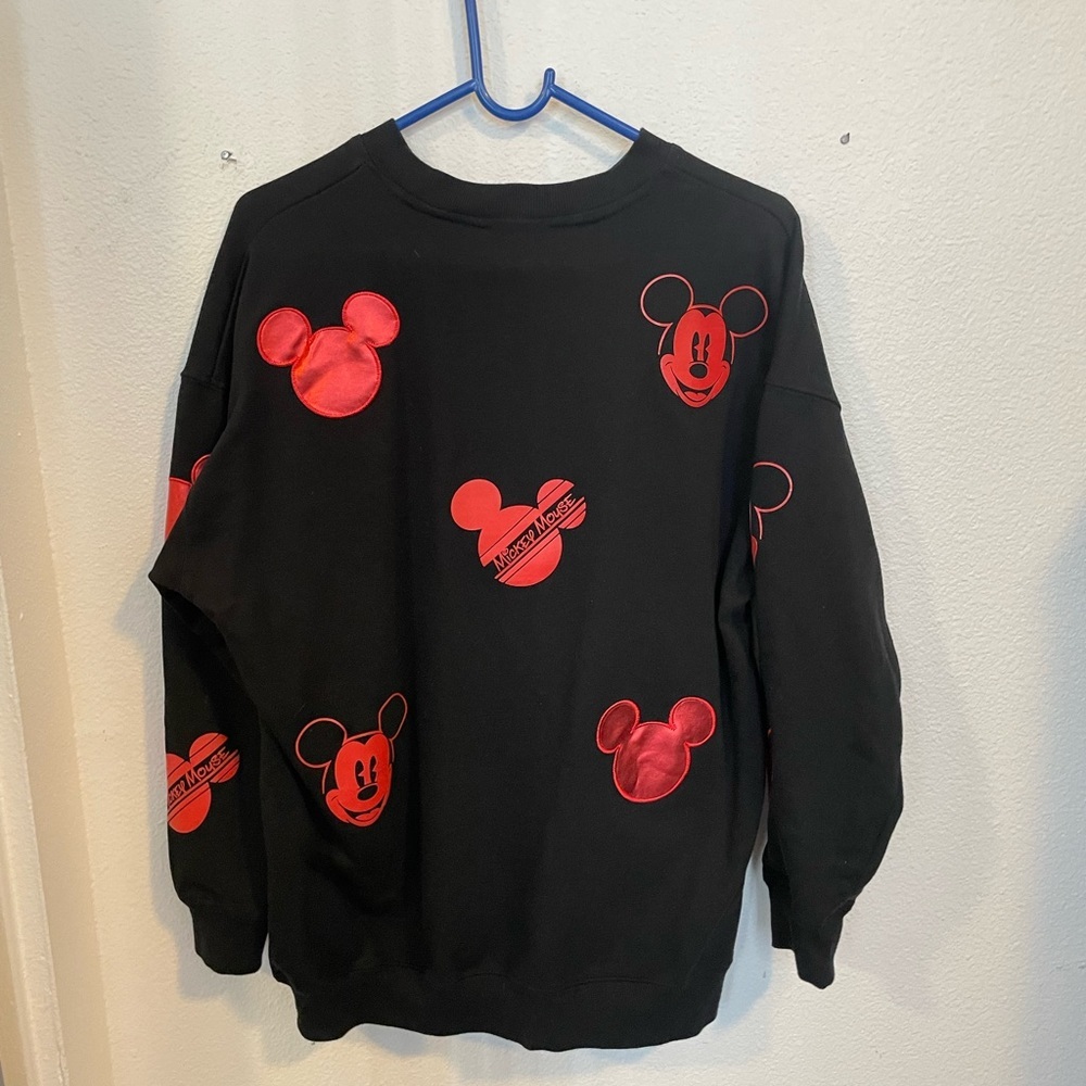 Disney Parks Mickey Face Crewneck